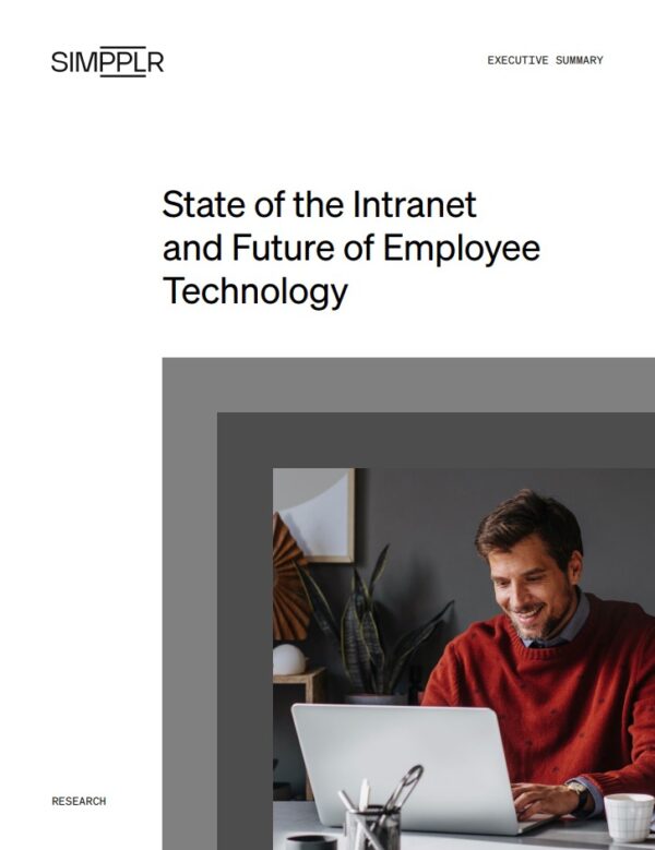 State of the Intranet and Future of Employee Technology