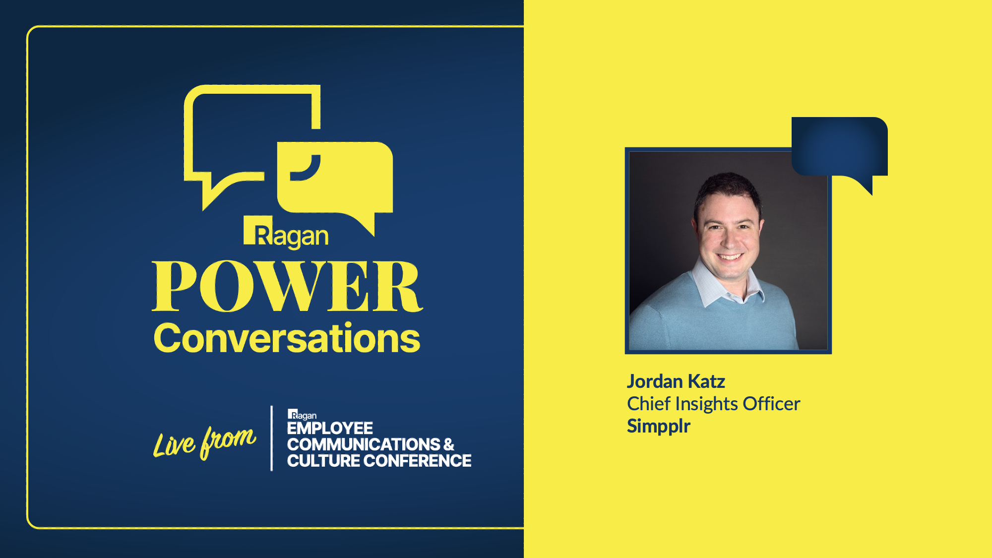 Jordan Katz presents a power conversation