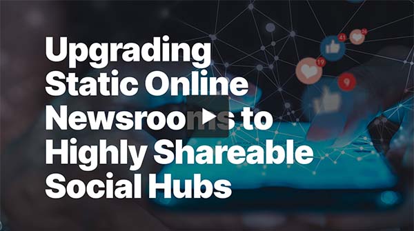 Upgrading Static Online Newsrooms to Highly Shareable Social Hubs