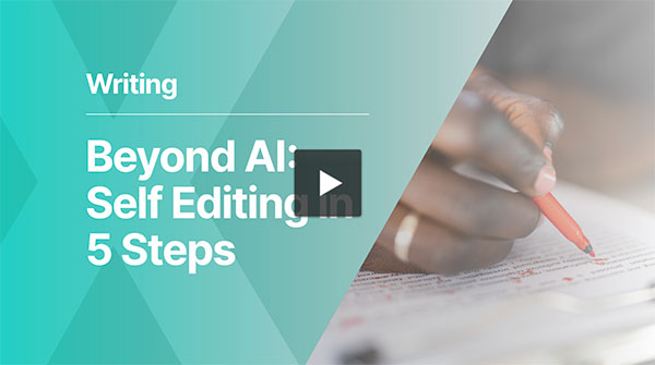 Beyond AI: Self Editing in 5 Steps