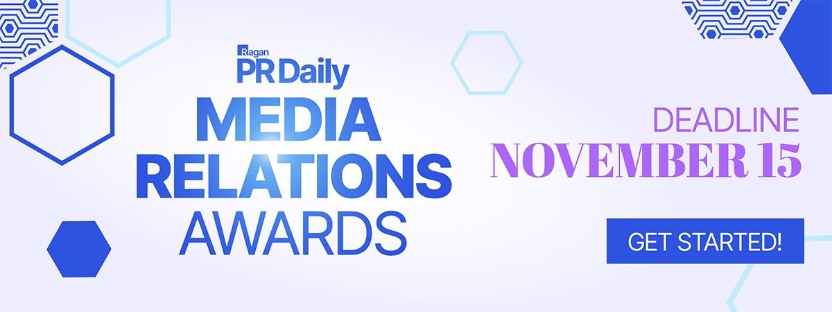 Ragan | Media Relations Awards | Deadline: November 15