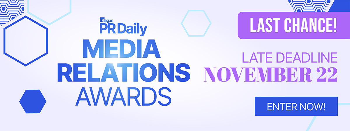 Ragan | Media Relations Awards | Late Deadline: November 22