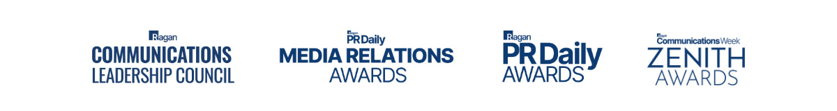 Ragan Communications Leadership Council, Media Relations Awards, PR Daily Awards, Zenith Awards